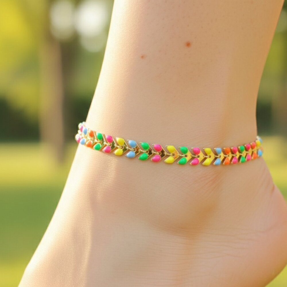 "New Beautiful Design Anklet for Women/Girls, Gift, A648